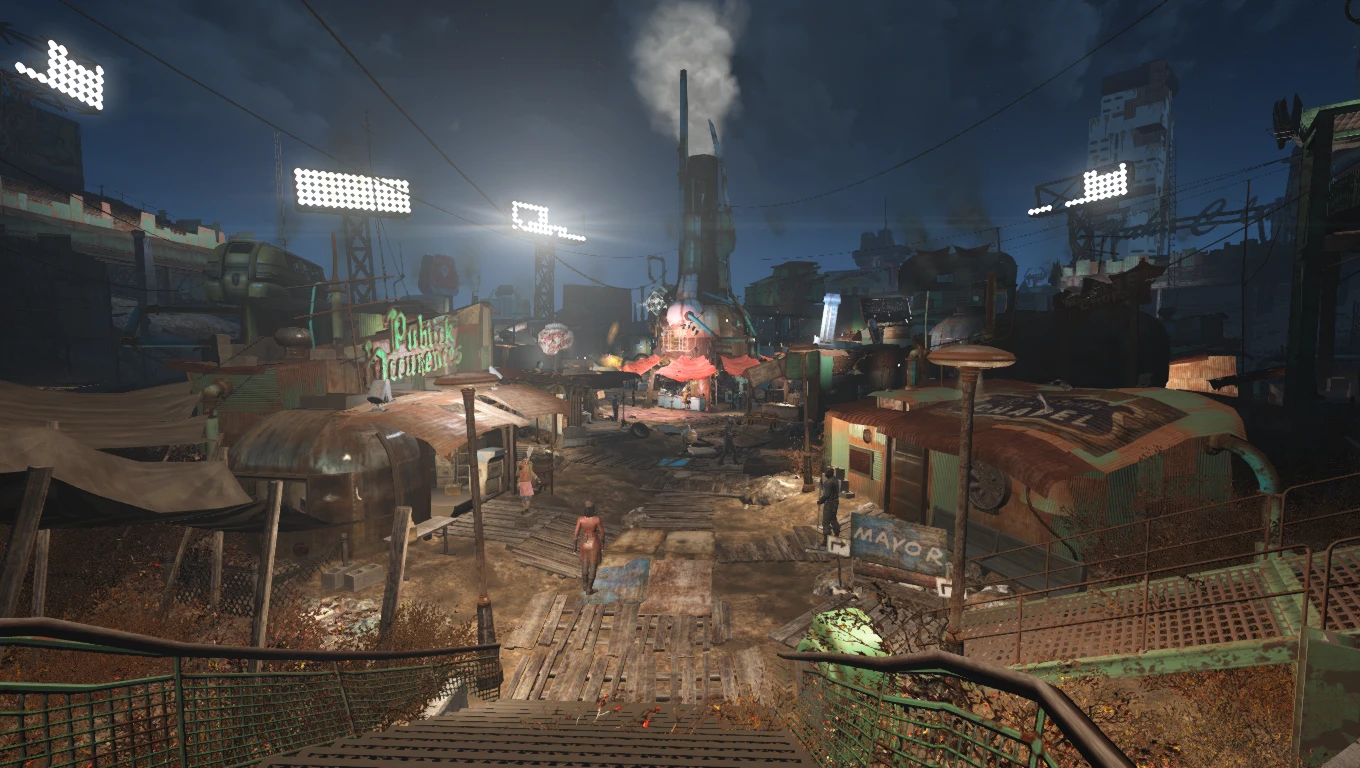 Fallout 4 "Wasteland 512 / Уменьшенные текстуры для производительности v2.5"