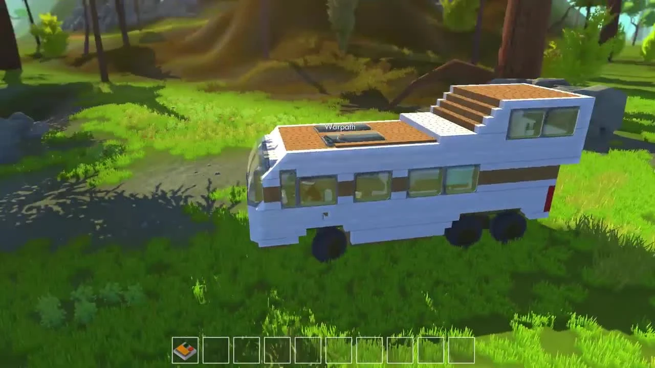 Летаем на самом гигантском дирижабле в виде насекомого в SCRAP MECHANIC