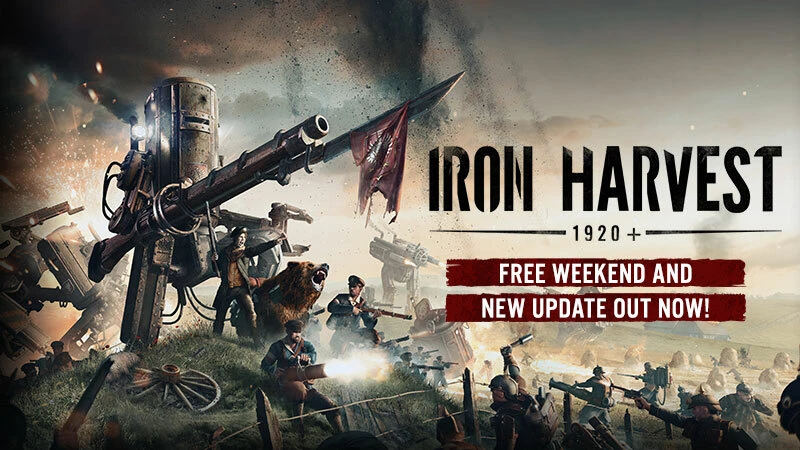Грядет новая карта мировой кампании и бесплатные выходные в Iron Harvest