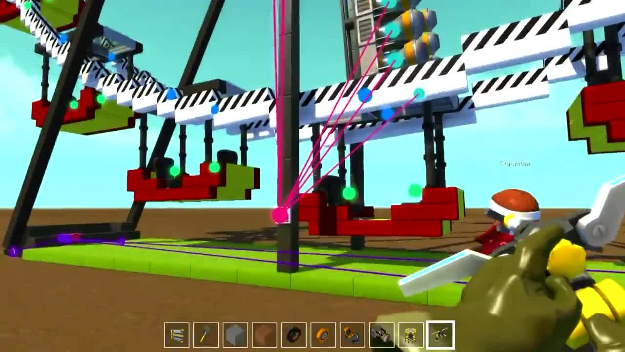 Реактивное колесо обозрения в Scrap Mechanic (Угар, Эпик, Баги)