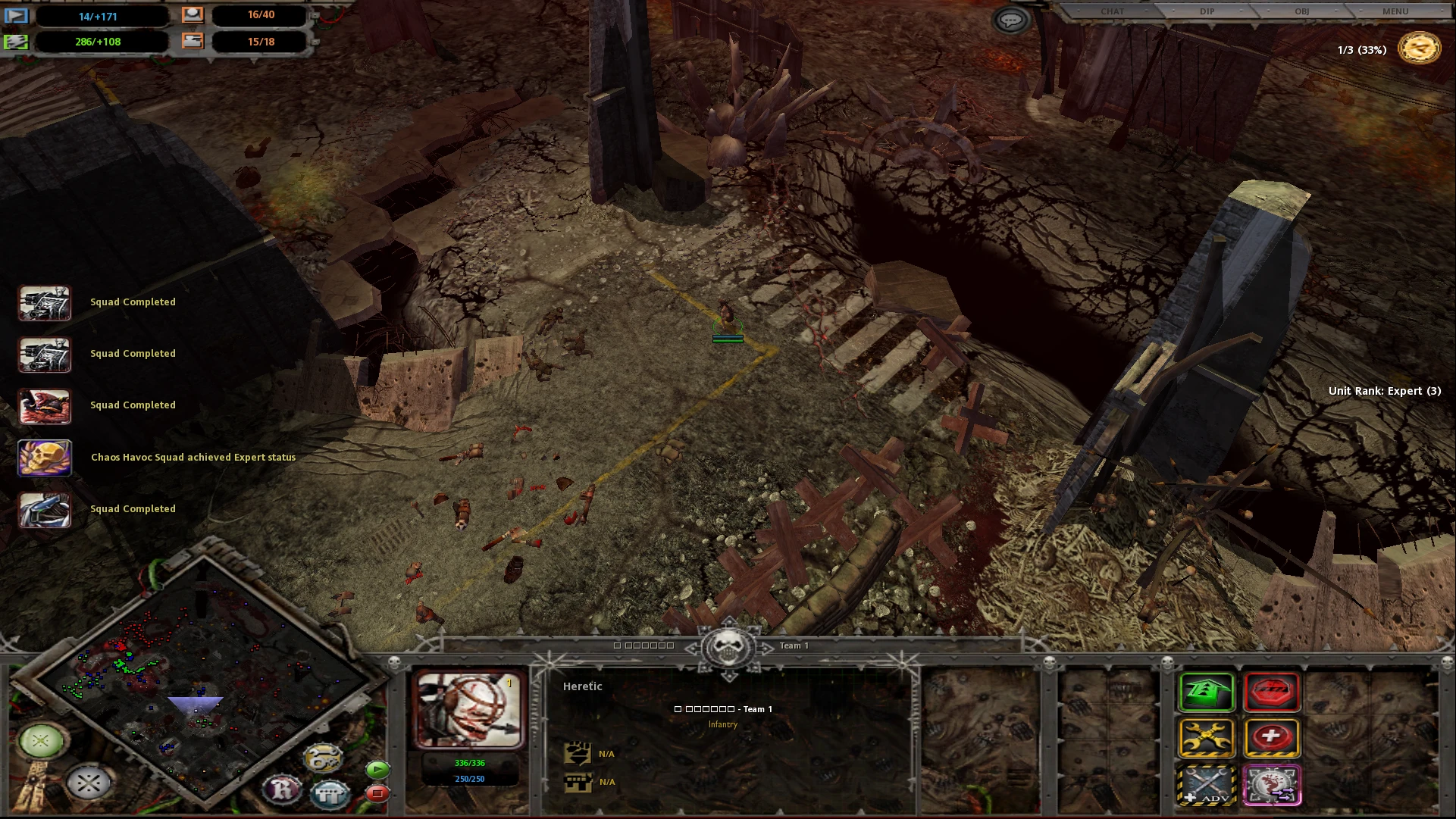 Warhammer 40.000: Dawn of War "Оскверненная карта - "Lost hope (8)" (Последняя надежда)"