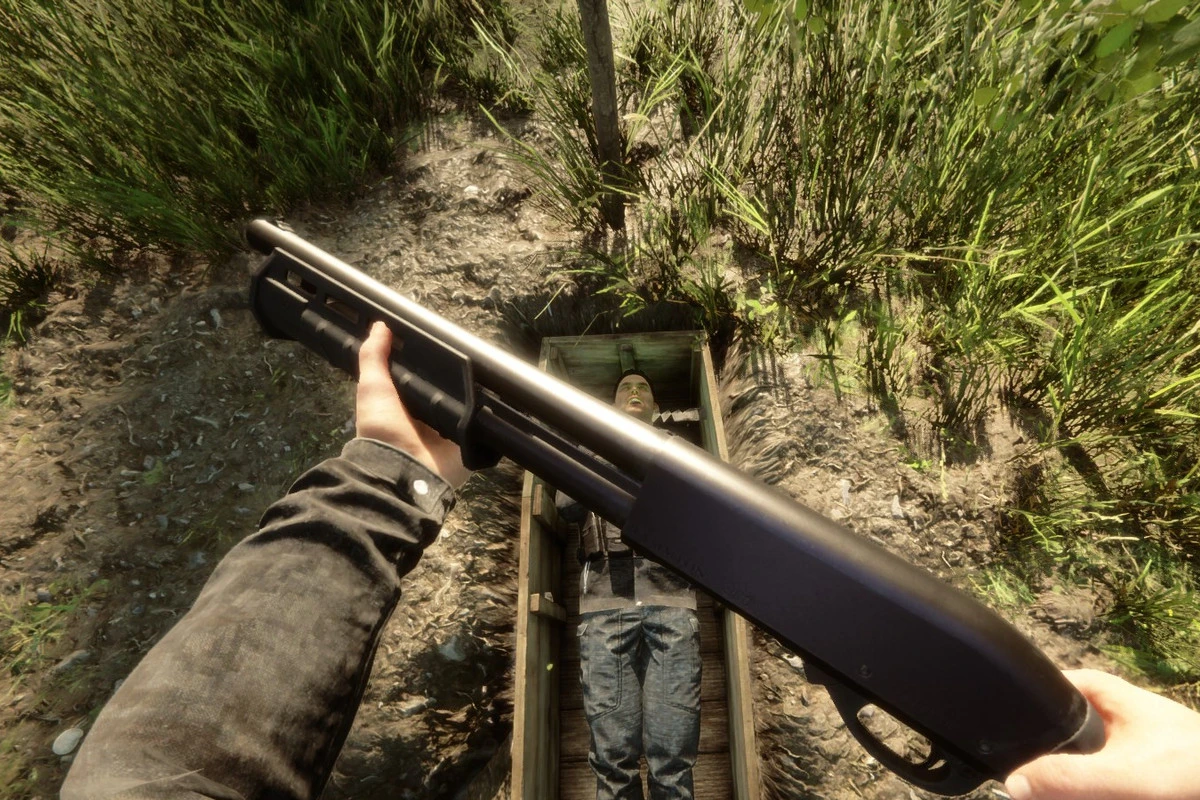 Где найти дробовик в Sons of the Forest