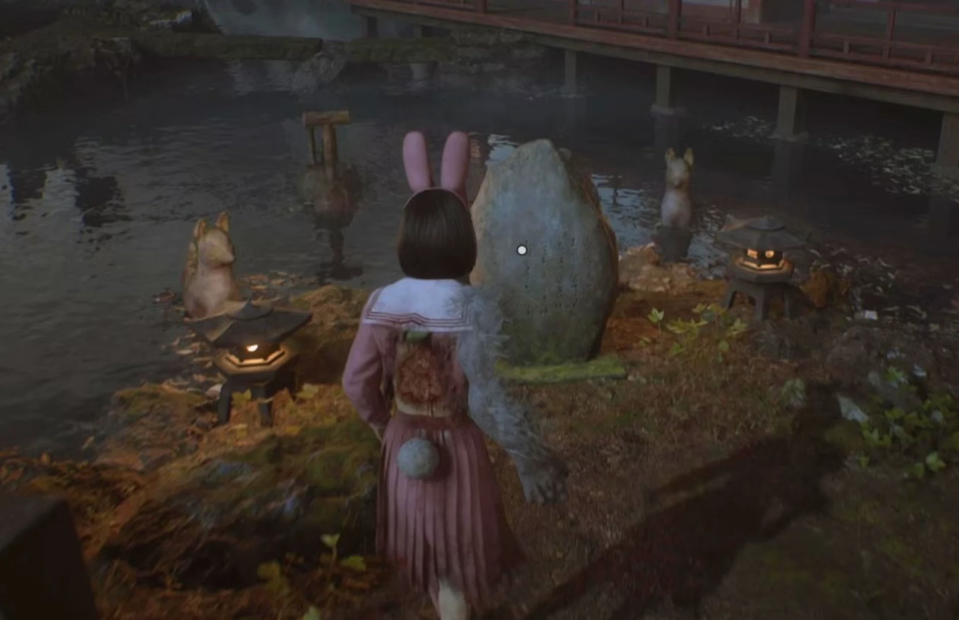 Решение головоломки "Багровая вода" и как очистить Священный меч в Silent Hill f