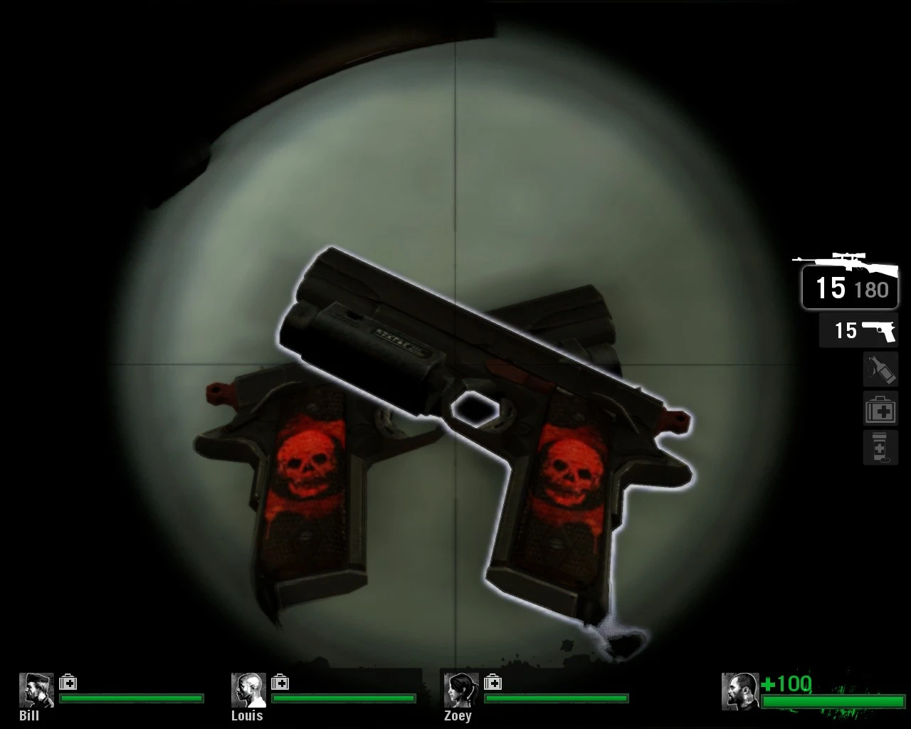 Left 4 Dead "Сборка текстур на пистолеты"