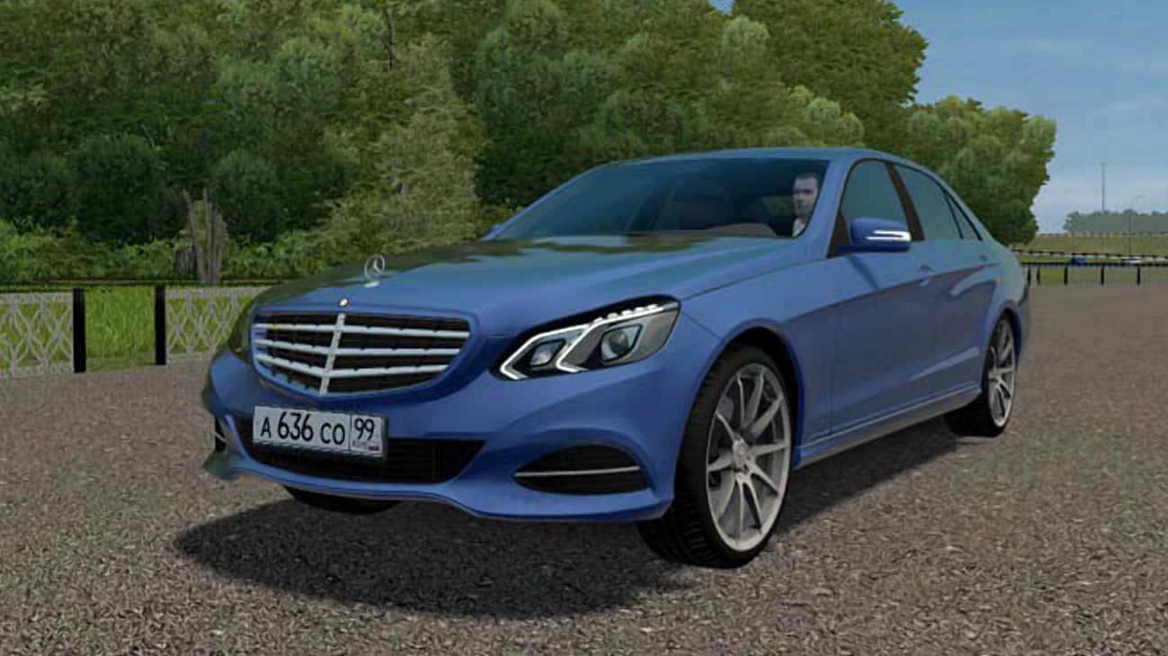 City Car Driving "Mercedes-Benz E300 (W212) Stage 1 от 18.10.21 (v1.5.8 - 1.5.9.2)"