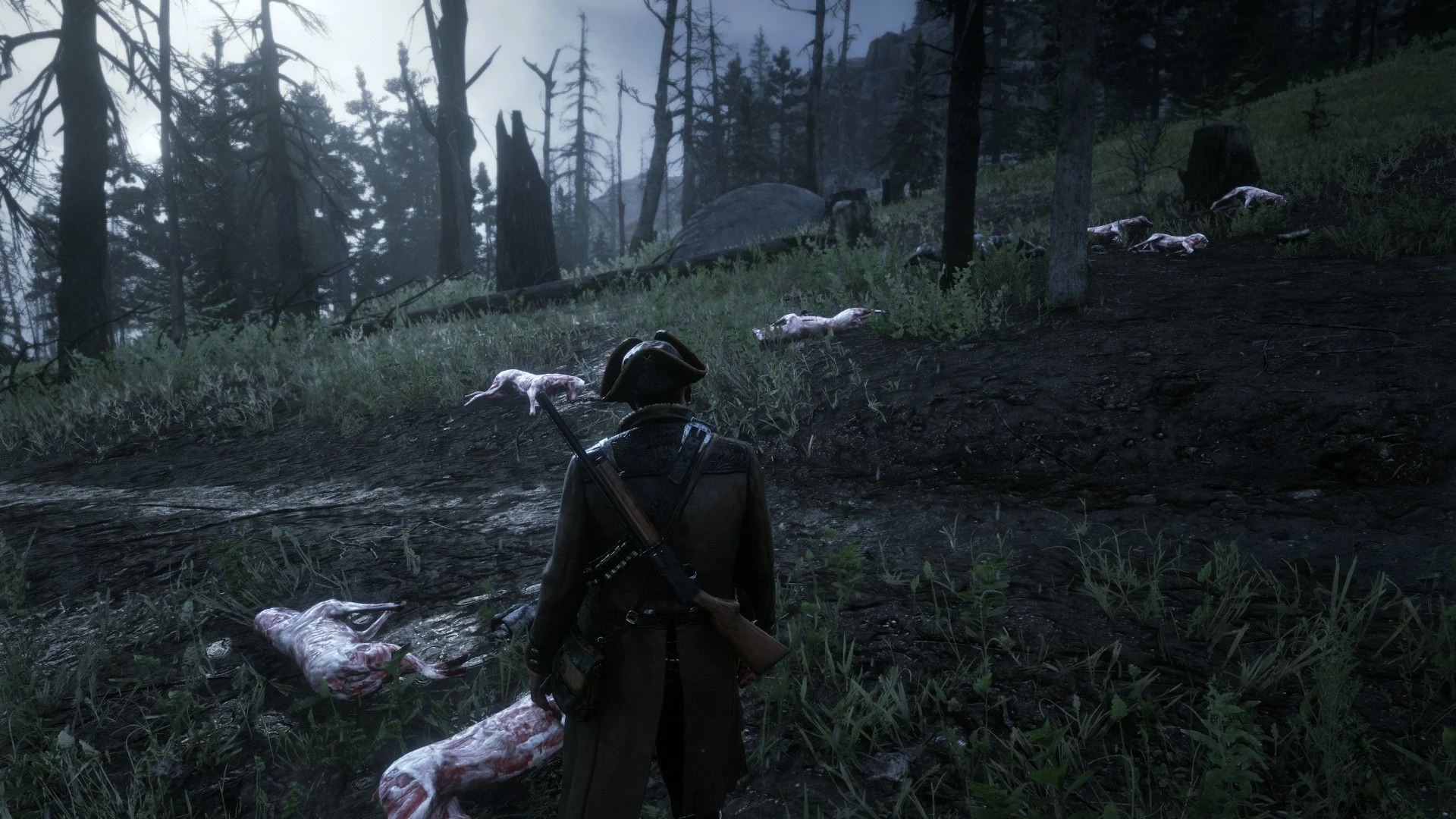 Red Dead Redemption 2: Сохранение/SaveGame (Пройден сюжет, Блэкуотер не иследован, 84,8% прохождение)