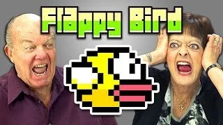 Реакция пожилых людей на Flappy Bird
