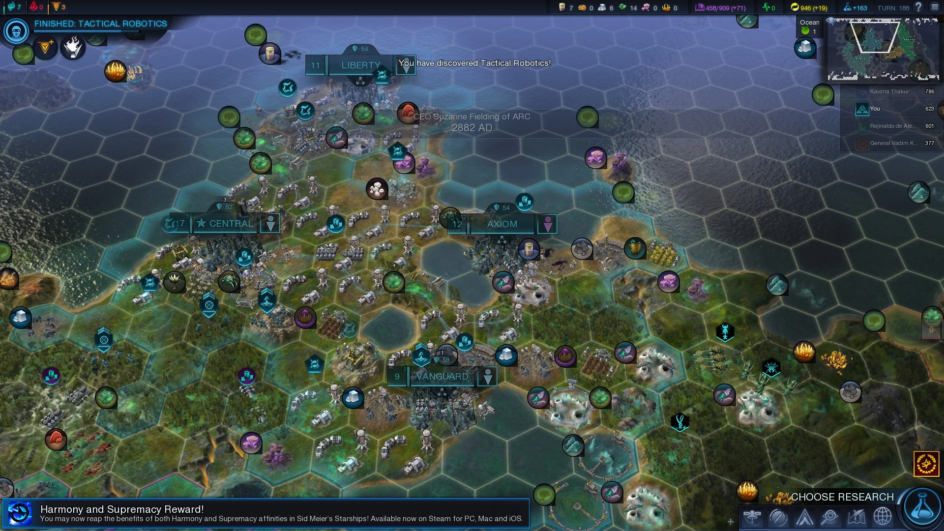 Sid Meier's Civilization: Beyond Earth: Совет (Как получить бонусы в Sid Meier&#8217;s Civilization: Beyond Earth не играя в Sid Meier&#8217;s Starships)