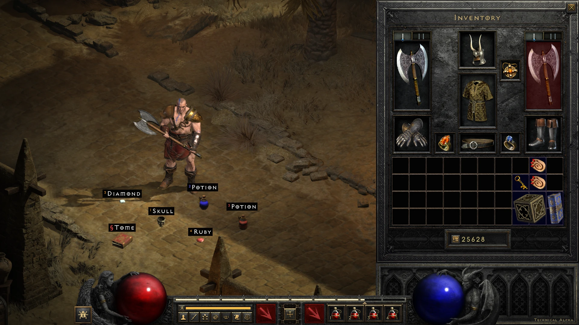 Diablo 2: Resurrected "Простой фильтр и возможность скрывать шлем"