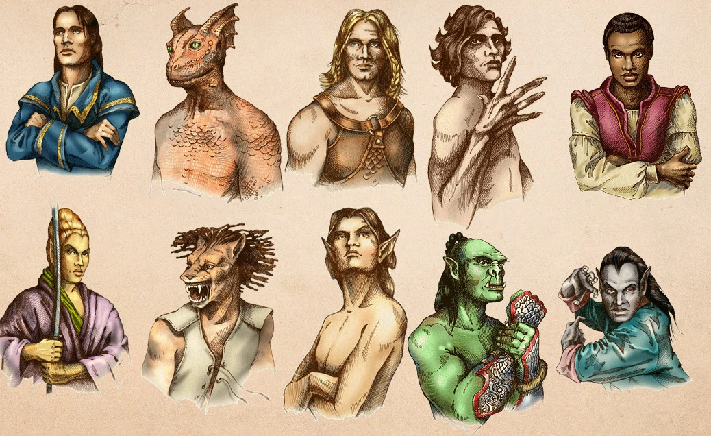 TES 4: Oblivion "Переработка расовых отношений"