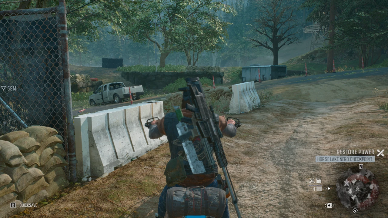 Days Gone "Приближенный FOV на байке"