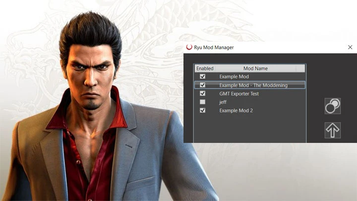 Like a Dragon Gaiden: The Man Who Erased His Name "Менеджер модов Ryu Mod Manager"