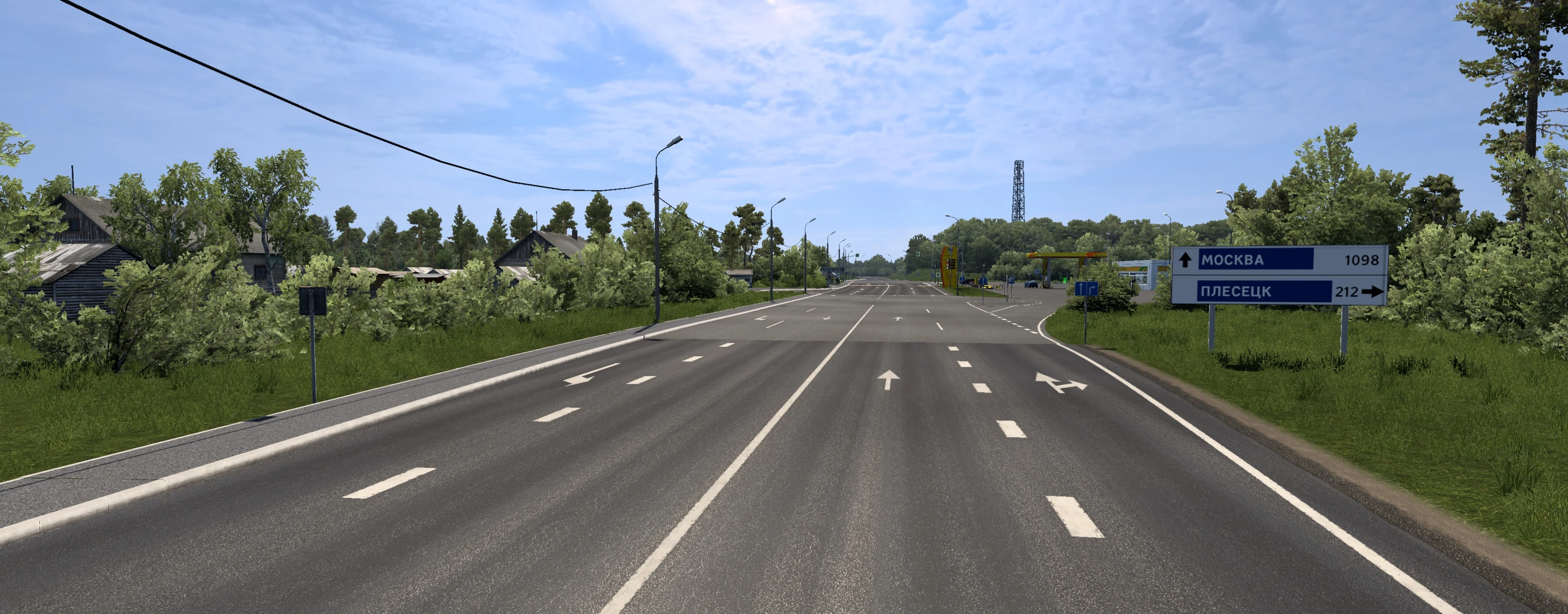 Euro Truck Simulator 2 "Карта-дополнение для Проекта Россия 5.9.1"