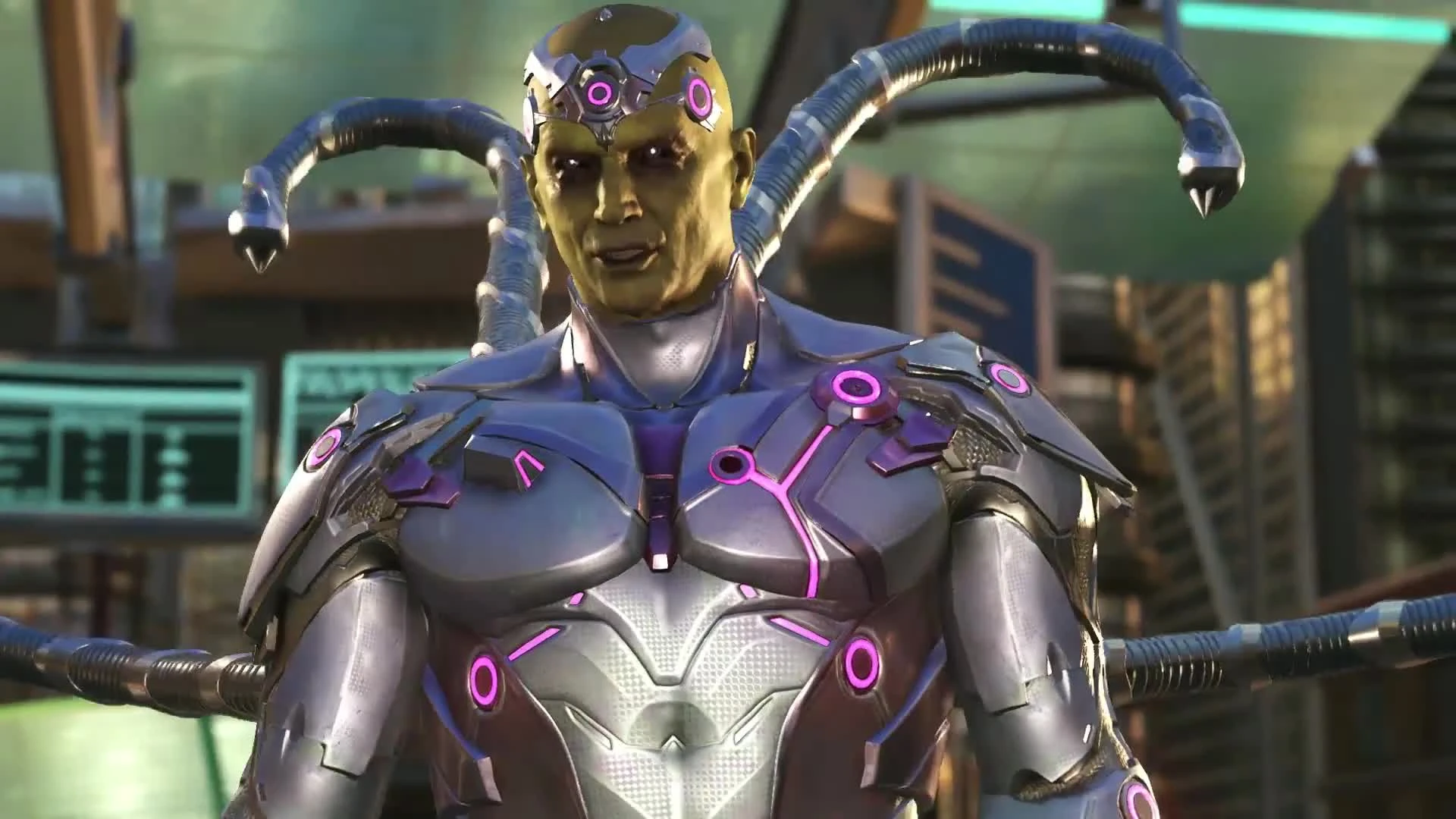 Дебютный геймплей Брейниака из Injustice 2