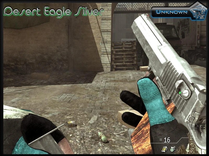 Call of Duty: Modern Warfare 3 "Silver DEagle Skin"