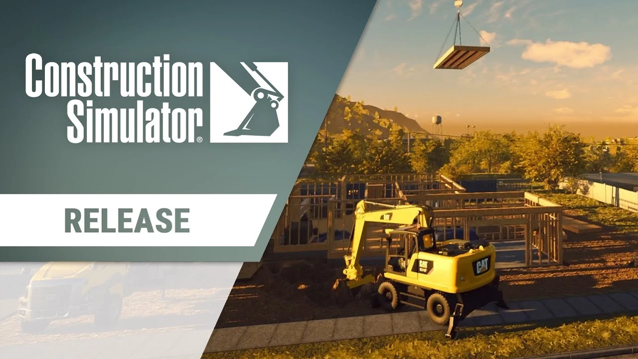 Construction Simulator стала доступна в цифровом и физическом виде для ПК и консолей