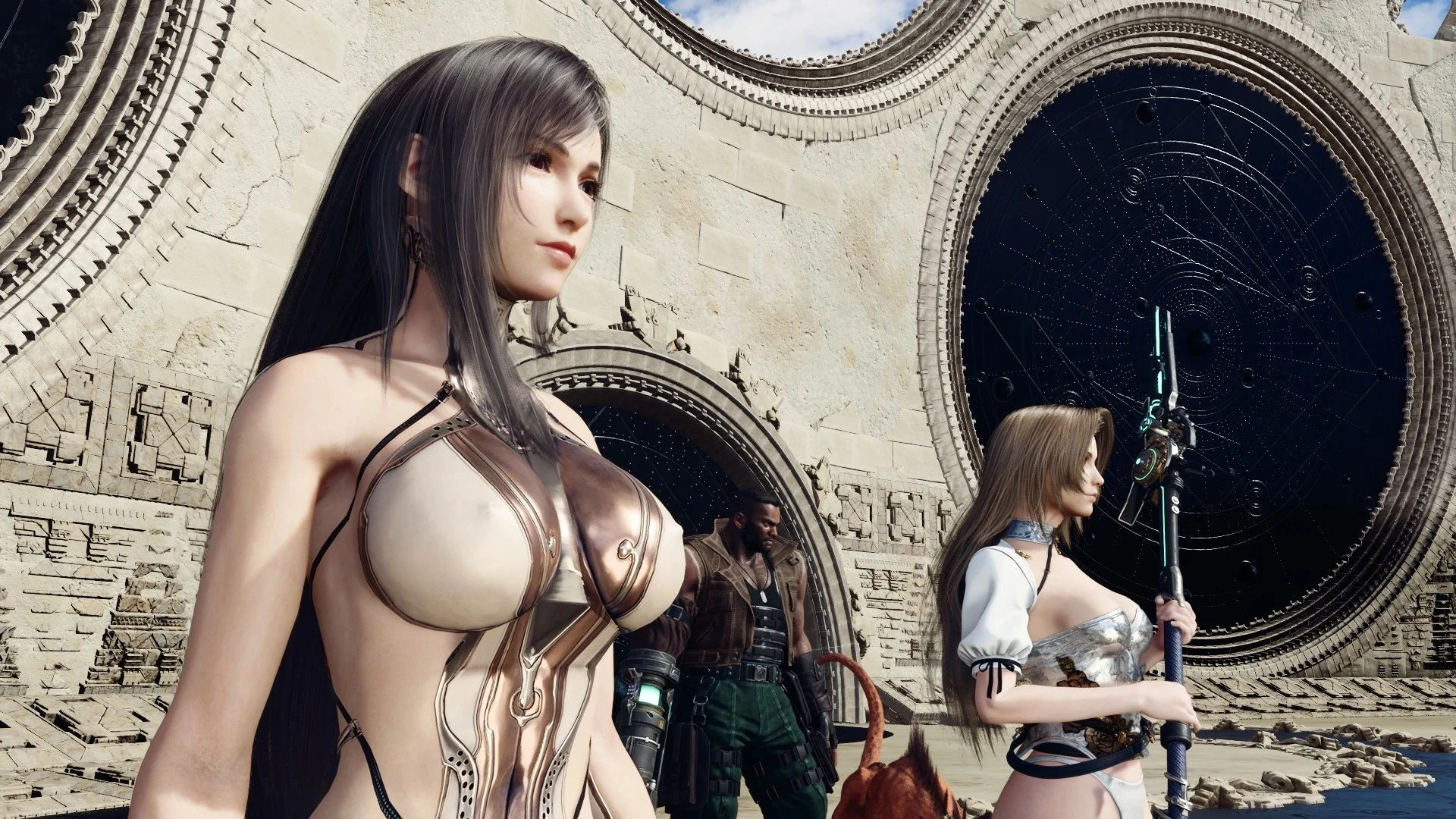 Final Fantasy 7 Rebirth "Наряд Евы для Тифы"