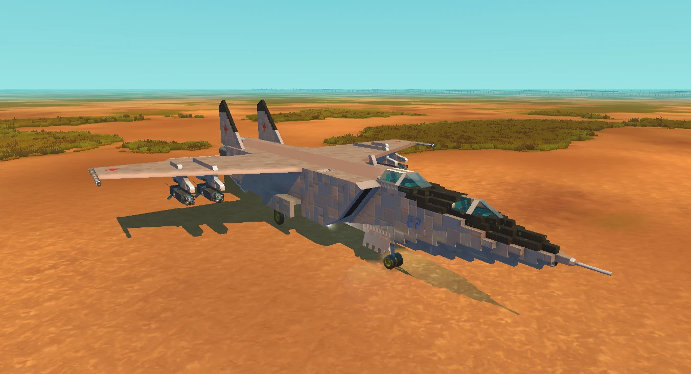 Scrap Mechanic "МиГ-25ПУ" [v0.7.3]