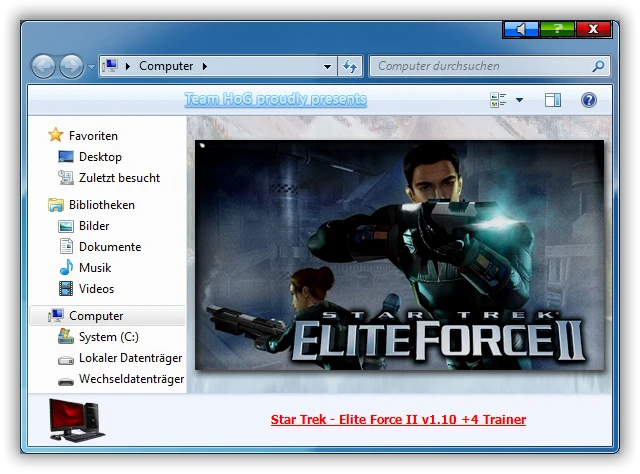 Star Trek: Elite Force 2: Трейнер/Trainer (+4) [1.10] {iNvIcTUs oRCuS / HoG}