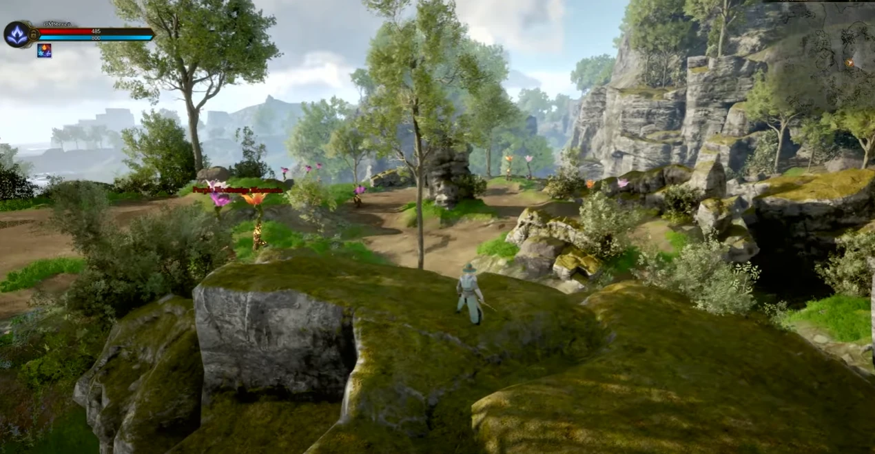 40 минут геймплея Ashes of Creation за мага