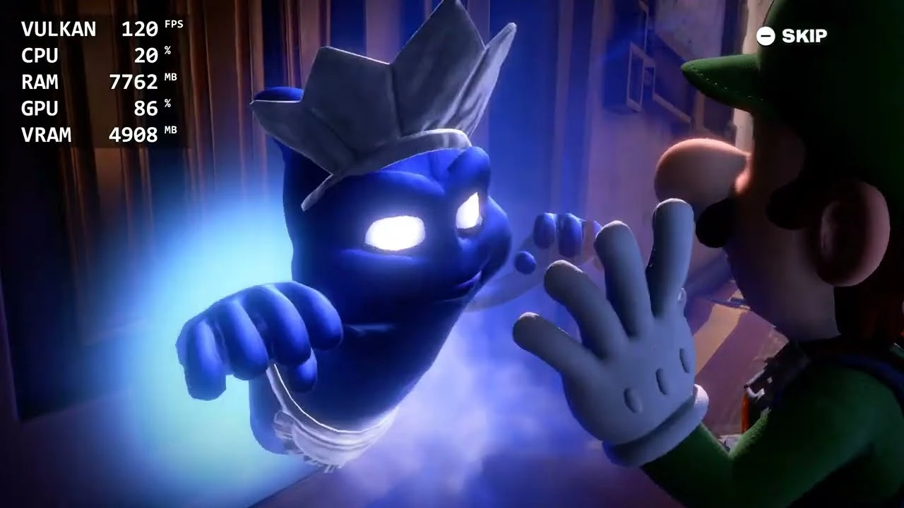 Эмулятор Yuzu теперь может запускать на ПК Luigi's Mansion 3 с 120 FPS