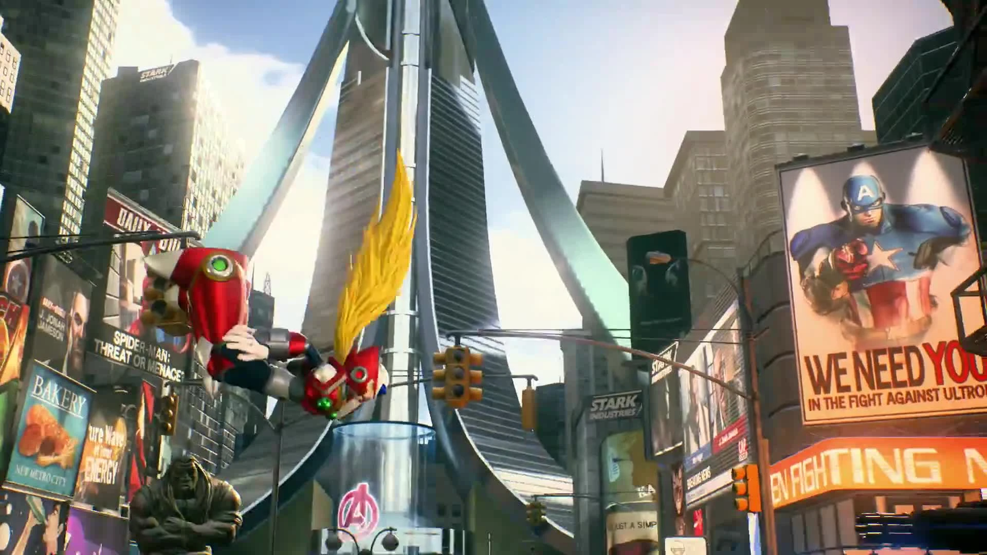 Веном, Черная Вдова и Зимний Солдат в Marvel vs. Capcom: Infinite