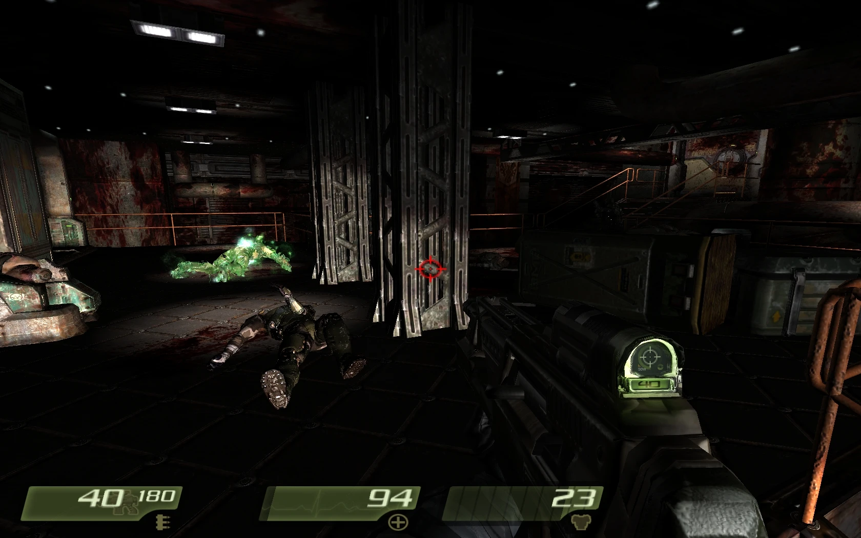 Quake 4 "Use Destruction (single player addon)"