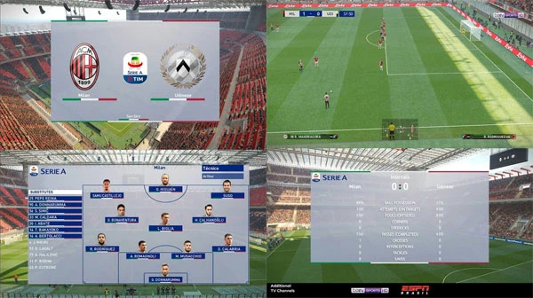 PES 2019 "Scoreboard Serie A TIM 2019"