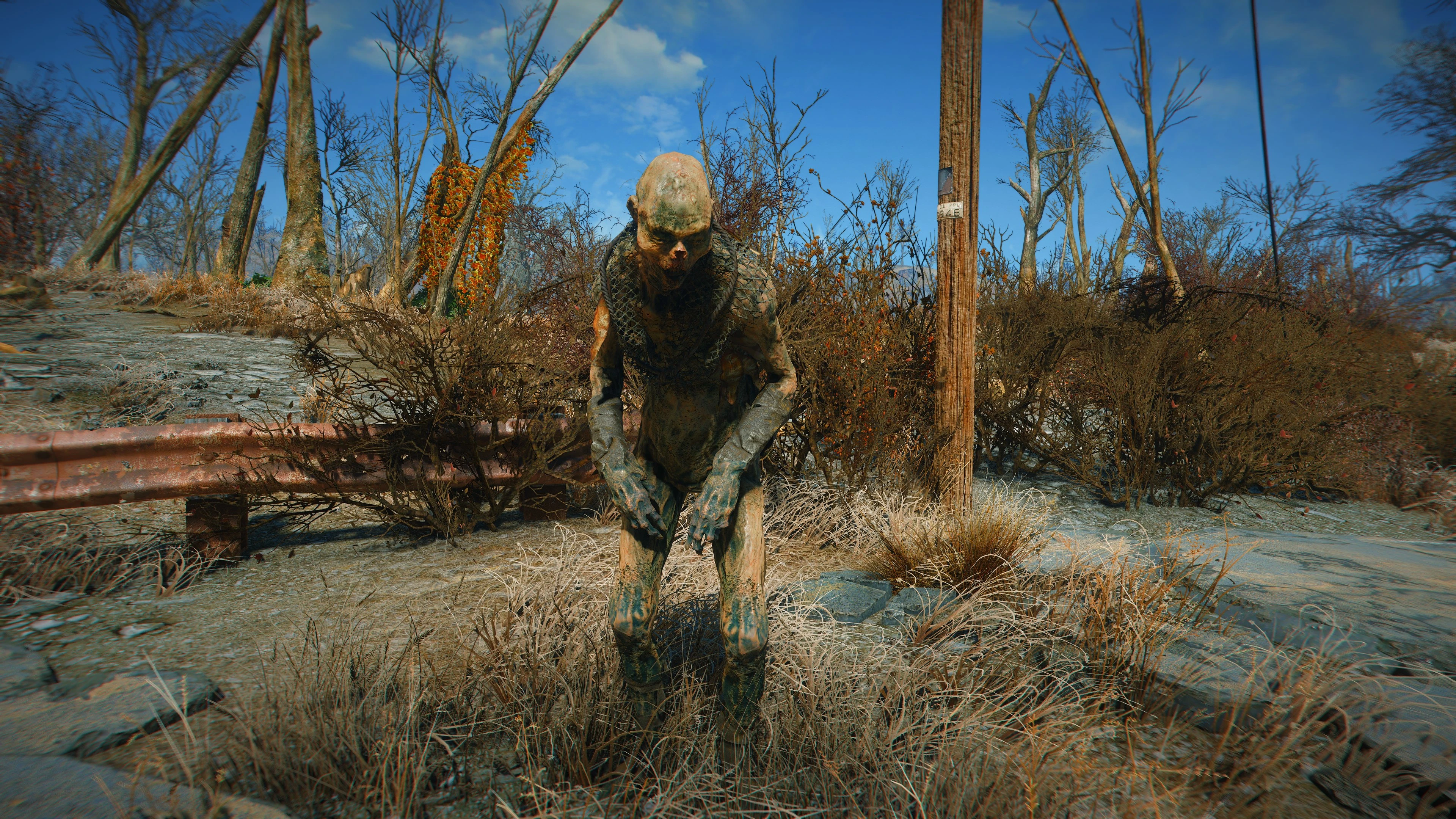 Fallout 4 "Улучшенные дикие гули" {Blackwolf24}