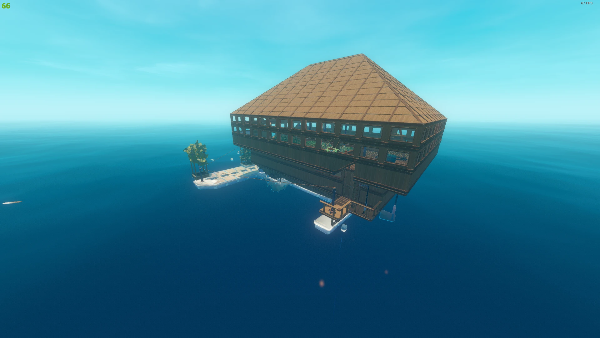 Raft "Сохранение - Корабль для быстрого прохождения сюжетного режима"