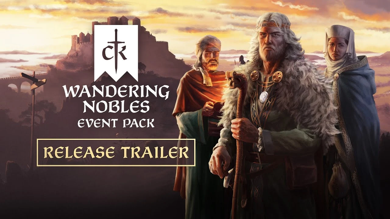Состоялся релиз дополнения Wandering Nobles для стратегии Crusader Kings 3