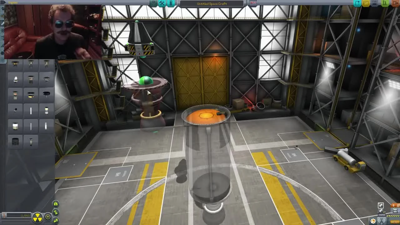 Kerbal Space Program "Обзор игры с Юрой Хованским"