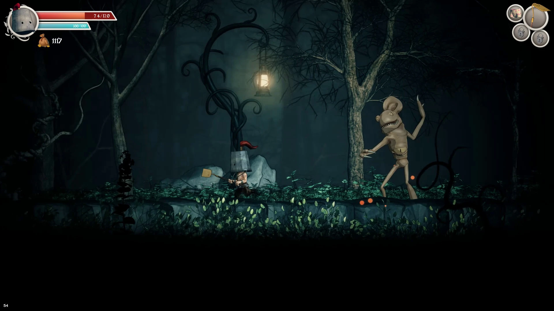 Геймплей вышедшего в ранний доступ платформера Clunky Hero