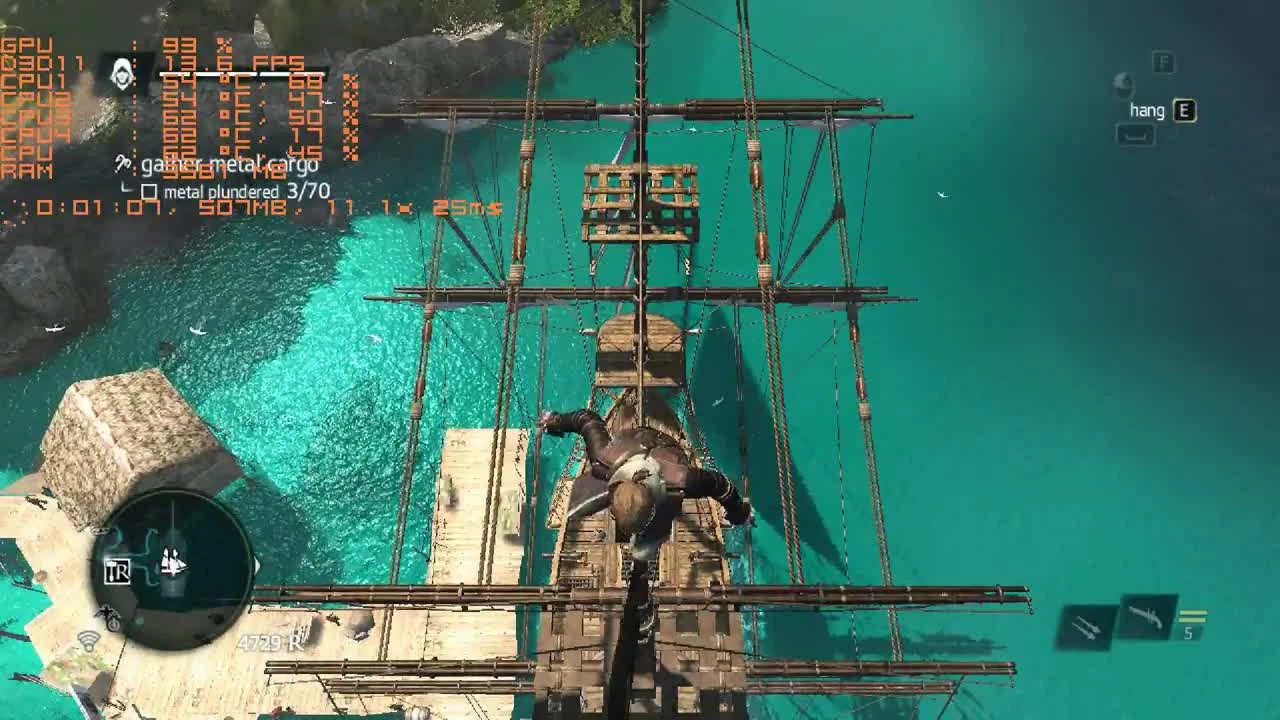 Assassin's Creed IV Black Flag - Pentium G4560 - Intel HD 610 - 8GB RAM