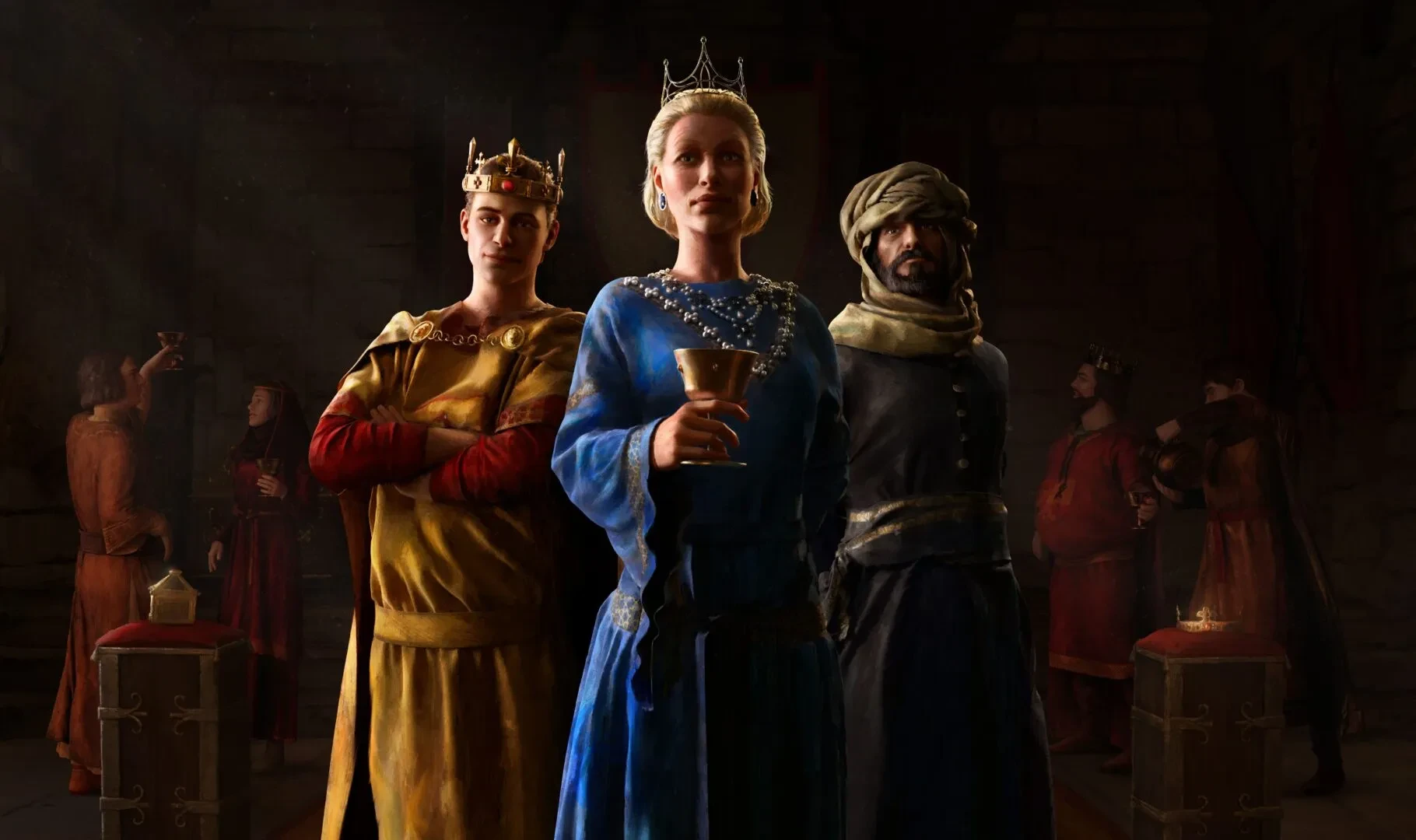 Расширение Royal Court для Crusader Kings 3 выйдет в феврале 2022 года
