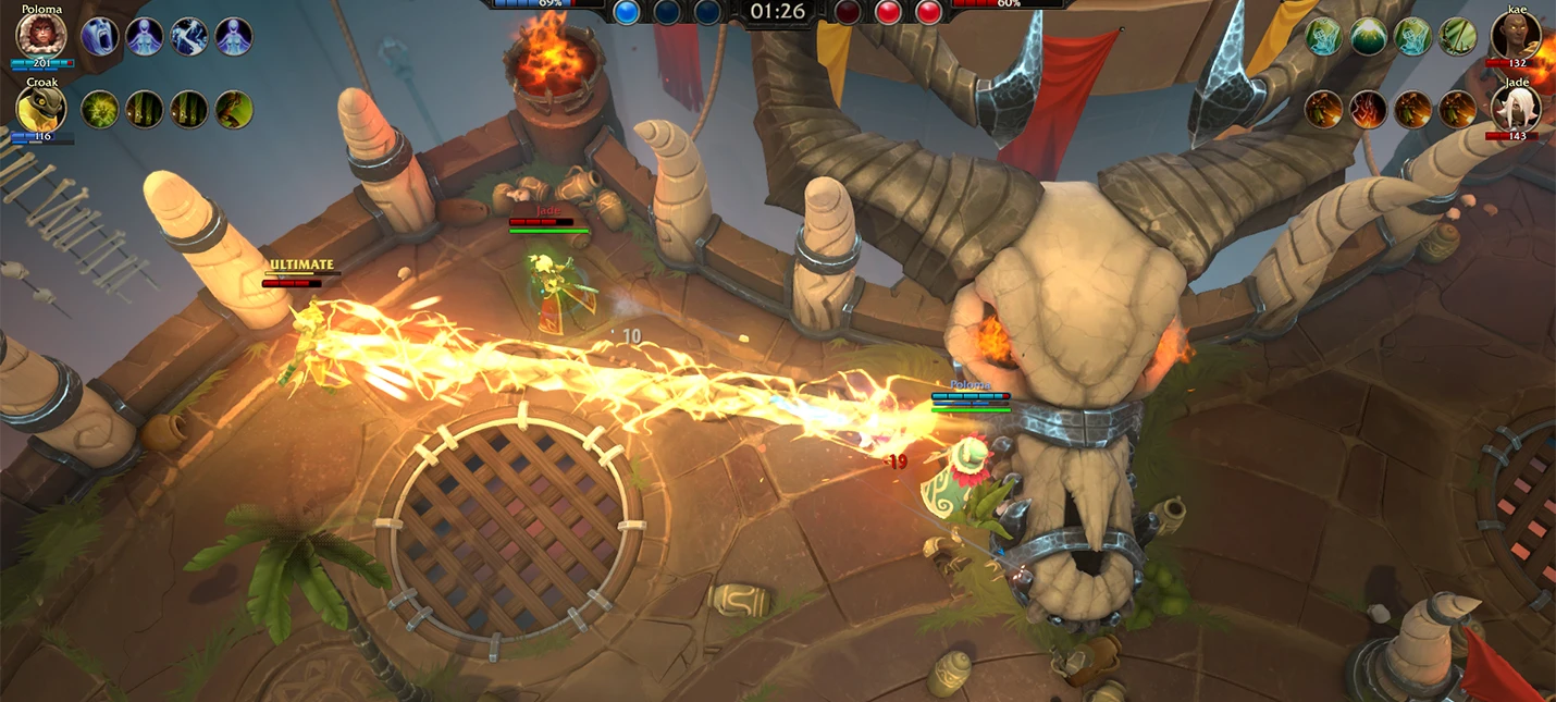 Шен Рао принес драконов в Battlerite