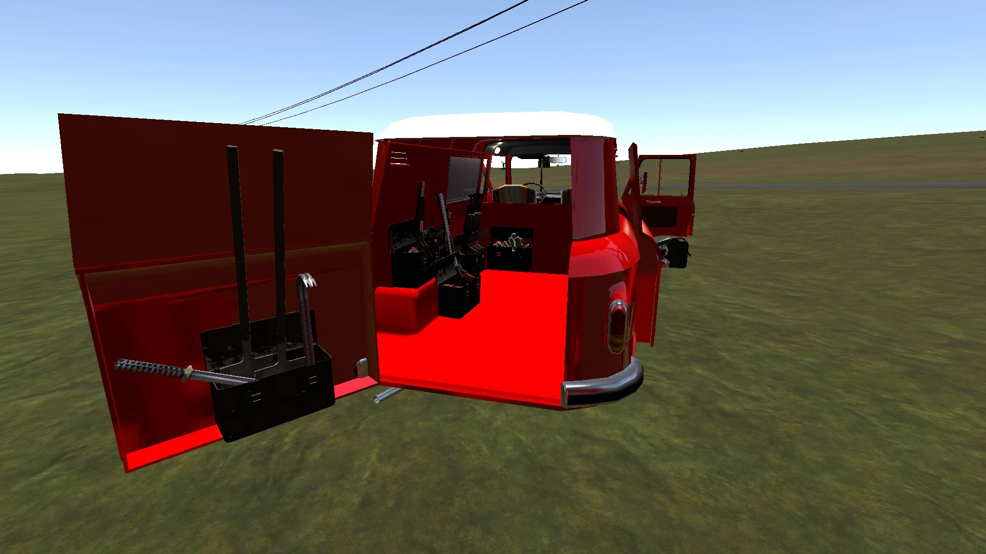 The Long Drive "Сохранение - Микроавтобус со всеми видами оружия"