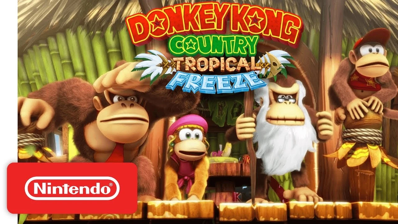Donkey Kong Country: Tropical Freeze появится на Switch четвертого мая