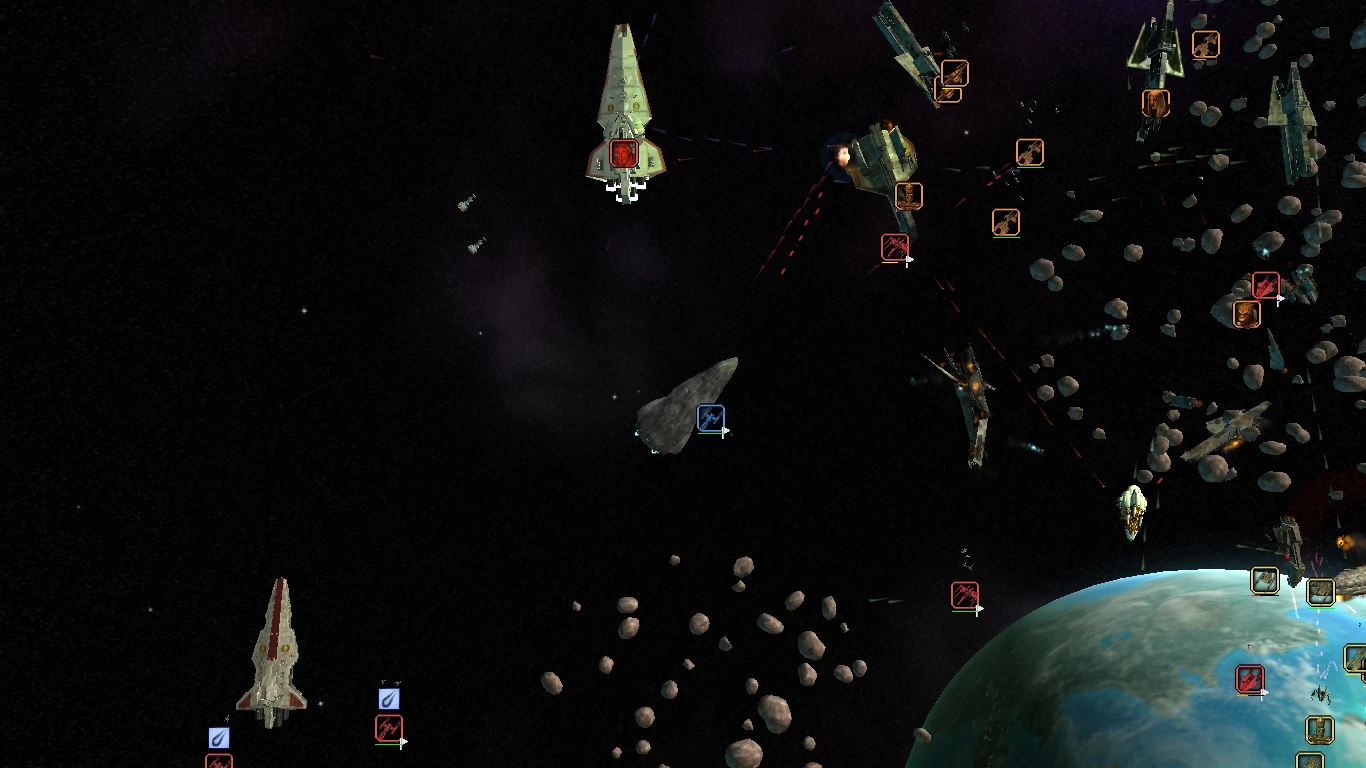 Star Wars: Empire at War "Галактика в огне. Обновление 2.2 -> 2.3 / Galaxy in Flames mod, v2.2 -> 2.3"