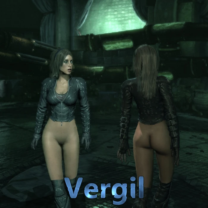 Batman: Arkham City "Nude Mod Talia"