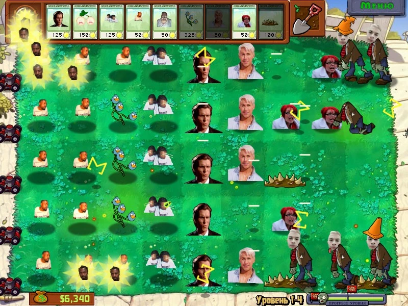 Plants vs. Zombies "Набор текстур Zolo vs Streamers"