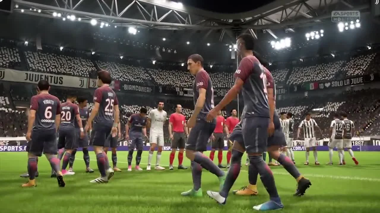 Как бы выглядел дебют Роналду и Буффона (Fifa 18)