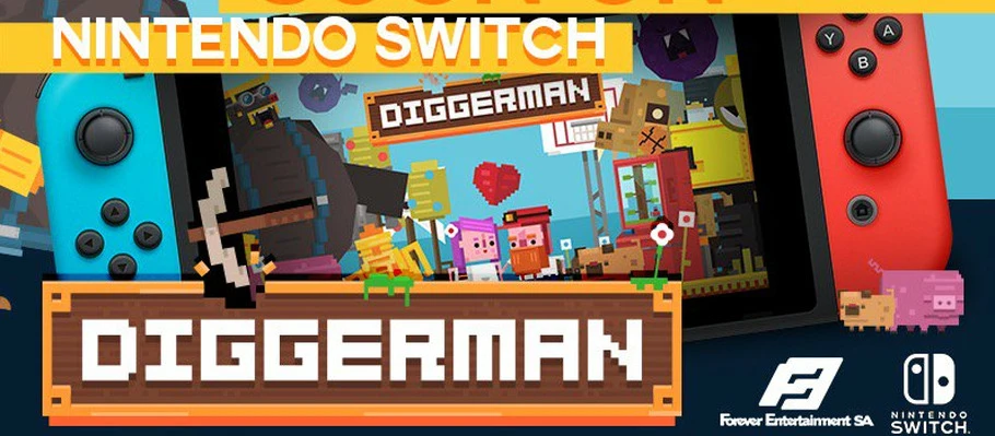 Diggerman выглядит как демейк SteamWorld Dig и выйдет на Switch через десять дней