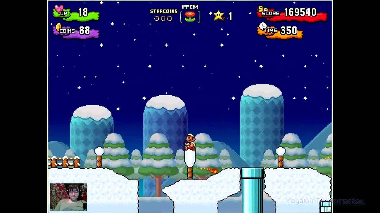 Super Mario Bros. X - The Invasion 2 - mod "Afternoon and night" - 1. Вииииии и фюююить (на русском)