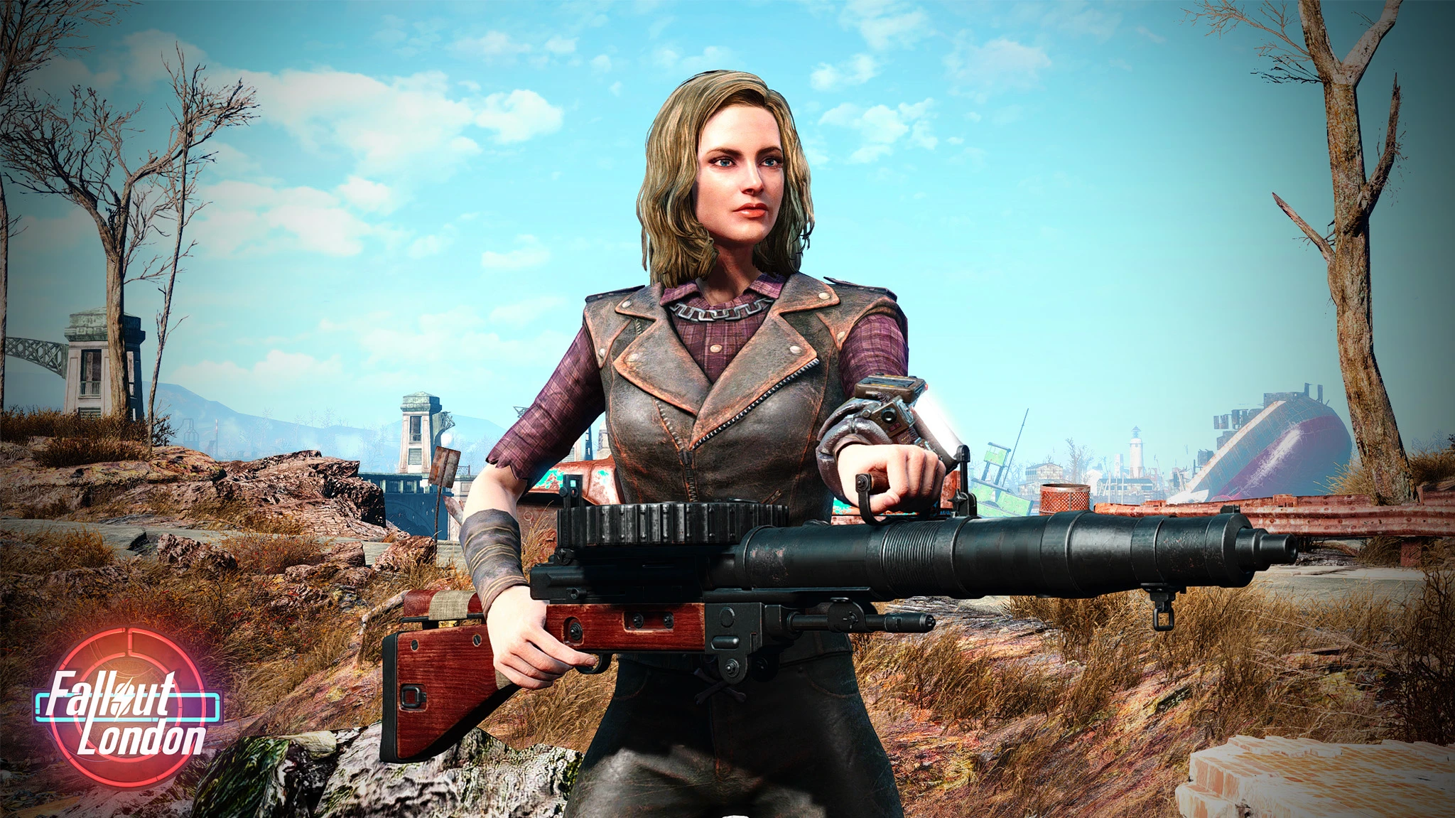 Fallout 4 "Пулемёт Льюиса из Fallout London"