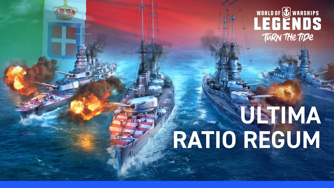 Разработчик World of Warships: Legends представил февральское обновление - итальянские линкоры и многое другое