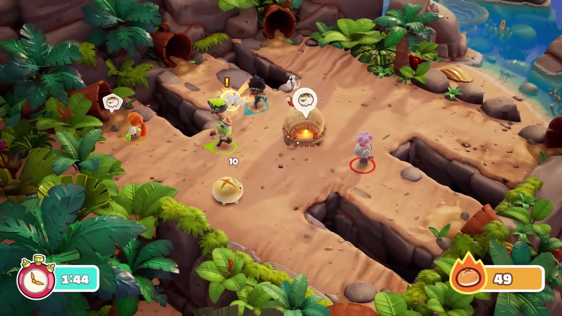 Bake 'n Switch - игра на четырех человек, сюжет которой вертится вокруг хлеба, закусок и древних проклятий