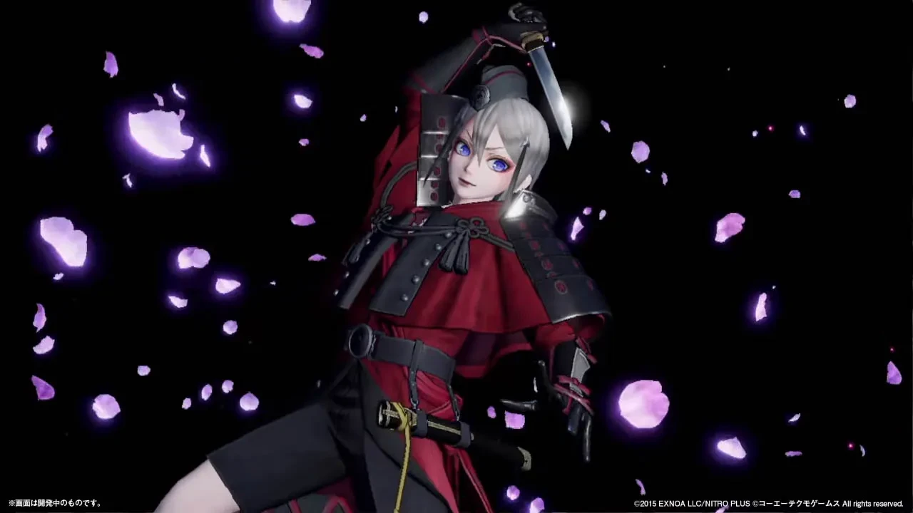 Новый трейлер Touken Ranbu Warriors представляющий Хьюга Масамунэ