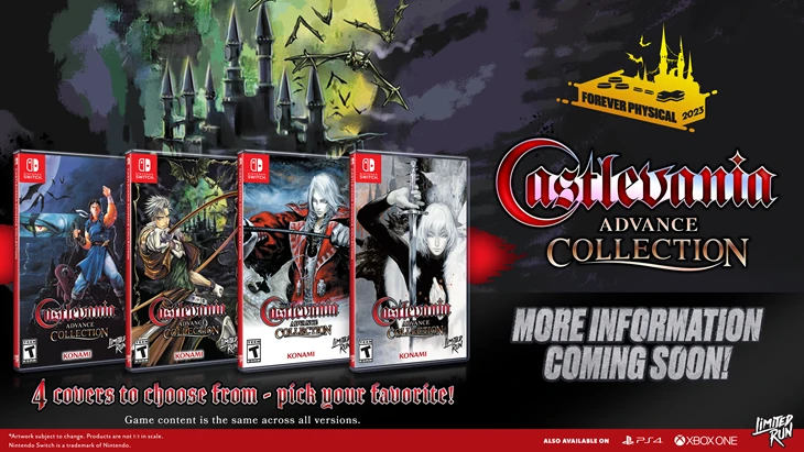 Борьба со Злом продолжается! - Castlevania Advance Collection получит премиальное физическое издание