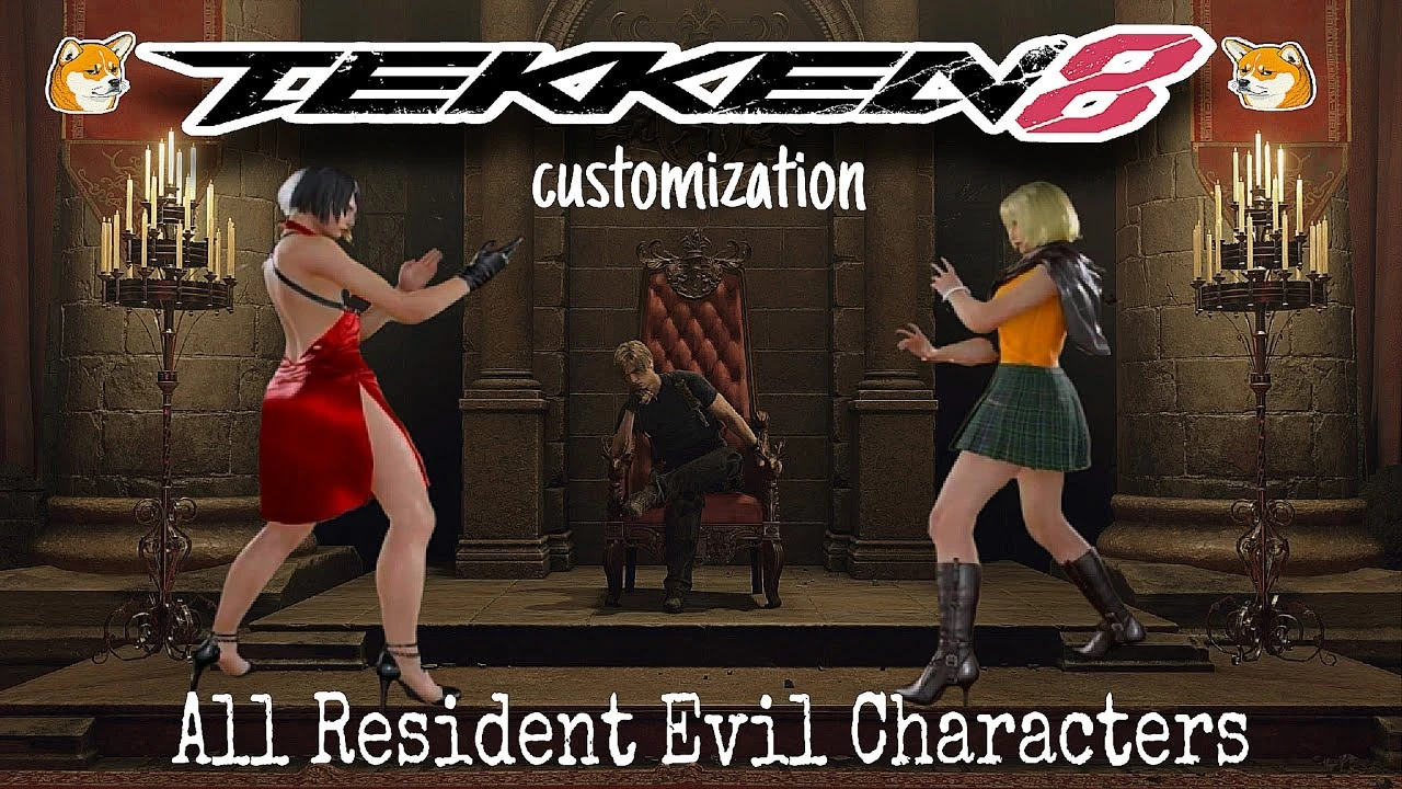Кастомизация Tekken 8: Все персонажи в стиле игр Resident Evil